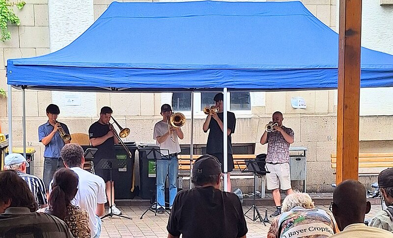 Bläserkonzert in der Teestube Wiesbaden