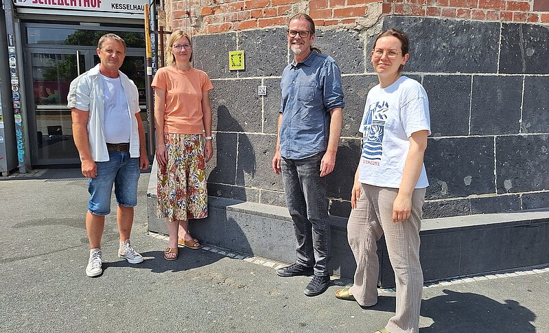 Schlachthof und Kubis e.V. sind neue „Hausfliesenbruch“-Paten